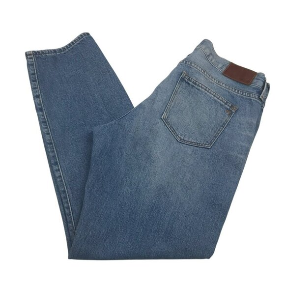 Madewell Womens Boy Jeans Size 27 High-Rise Medium Wash 100% Cotton - Picture 4 of 12